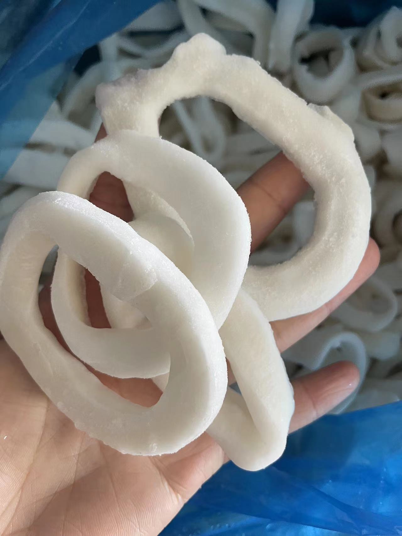 Broken Frozen illex Squid Ring 